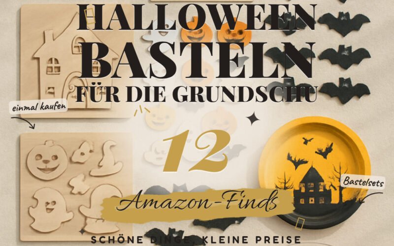 Halloween basteln für die Grundschule: 12 Amazon-Finds