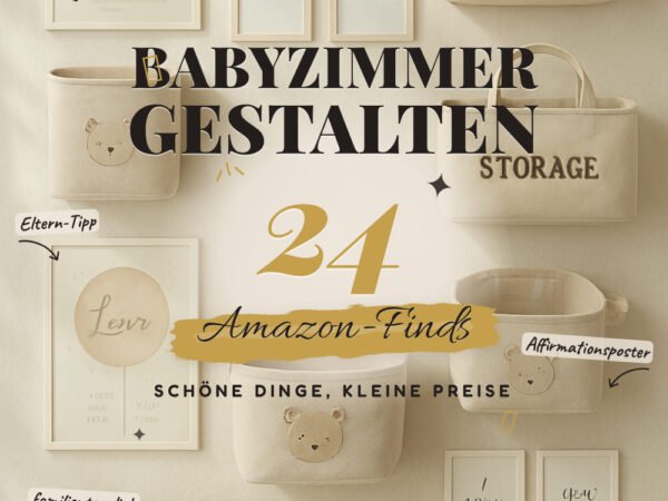 Babyzimmer gestalten: 24 Amazon-Finds, perfekte Deko-Ideen