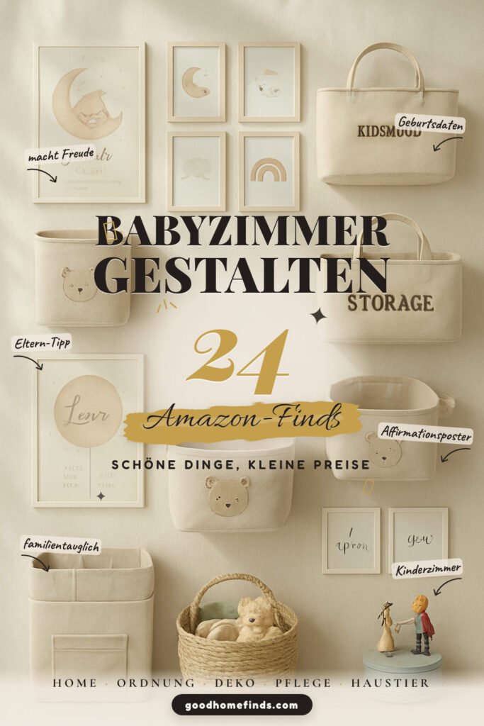 Babyzimmer gestalten: 24 Amazon-Finds, perfekte Deko-Ideen