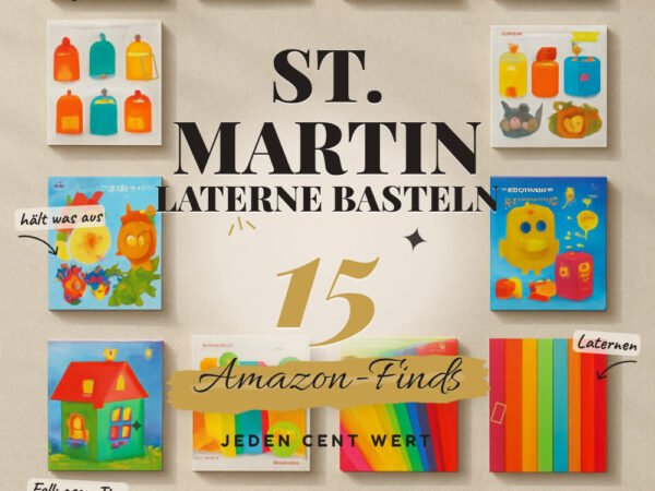 St.-Martin-Laterne basteln: 15 Amazon-Finds, kinderleicht