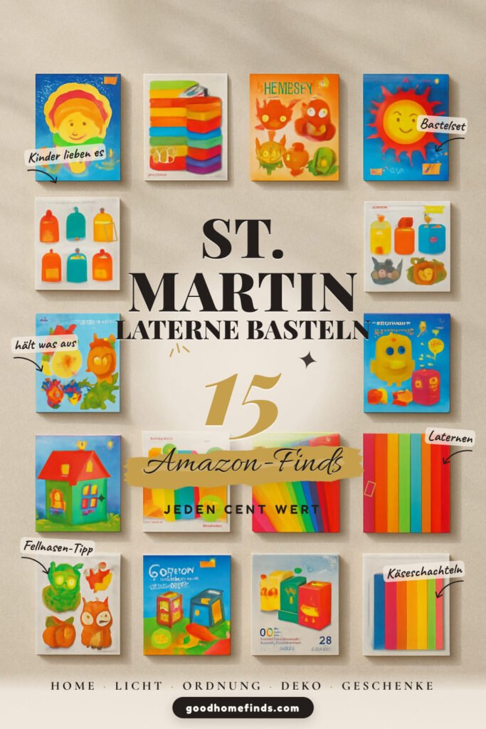 St.-Martin-Laterne basteln: 15 Amazon-Finds, kinderleicht