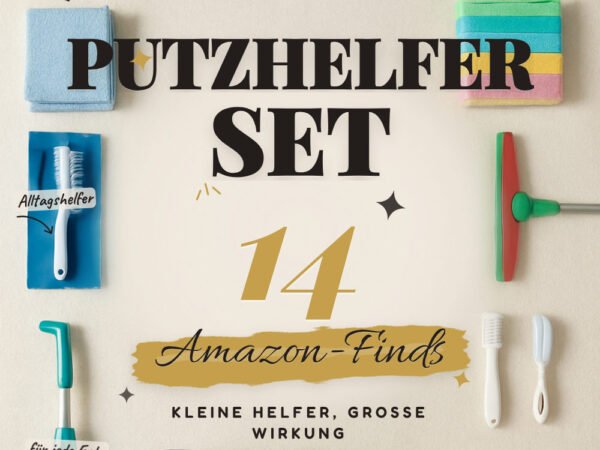 Putzhelfer-Set: 14 Amazon-Finds, schneller sauber