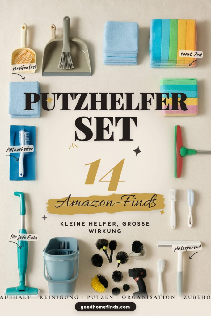 Putzhelfer-Set: 14 Amazon-Finds, schneller sauber