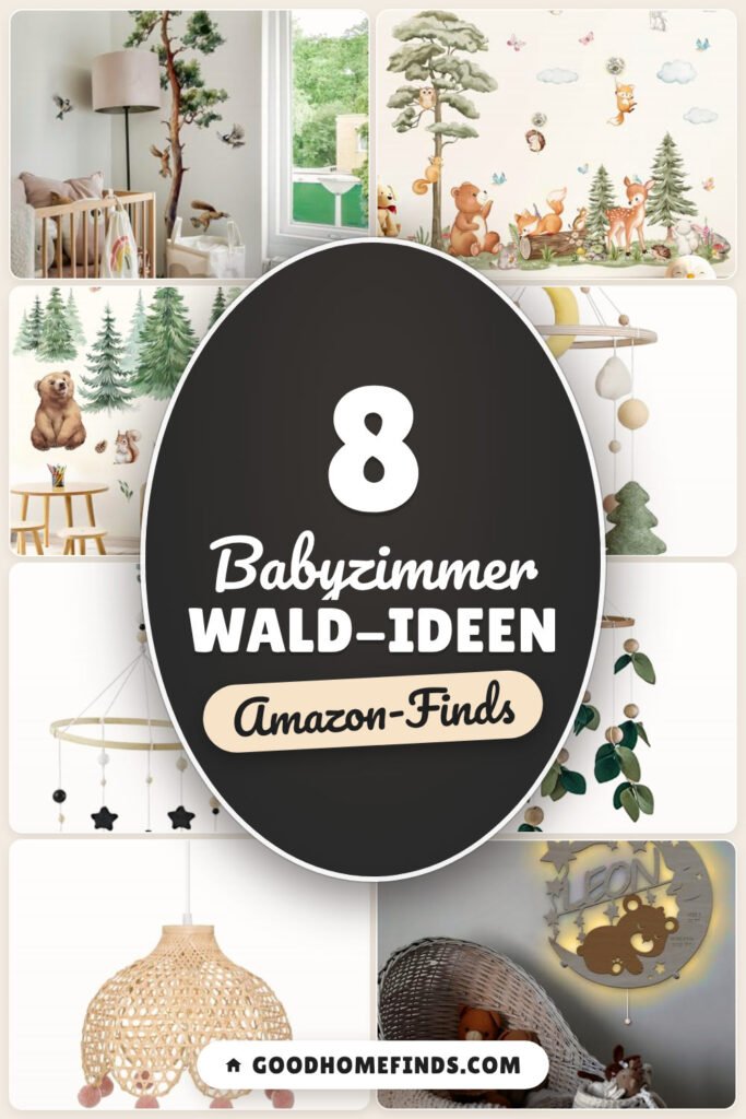 Babyzimmer Wald-Ideen: 8 Amazon-Finds, ruhig & natürlich