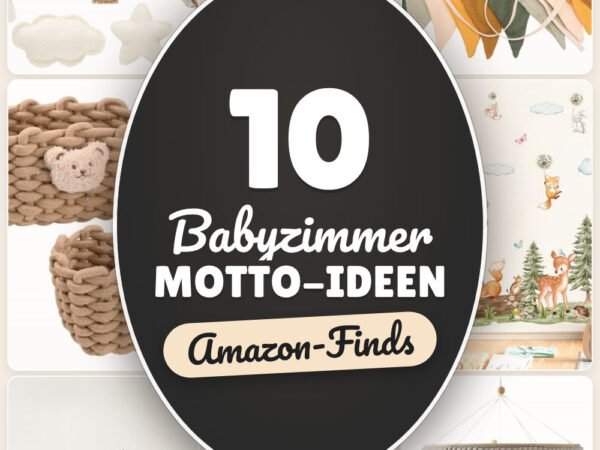 Babyzimmer Motto-Ideen: 10 Amazon-Finds, sofort gemütlich