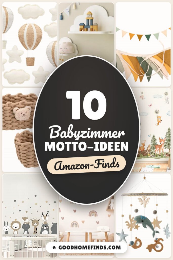 Babyzimmer Motto-Ideen: 10 Amazon-Finds, sofort gemütlich