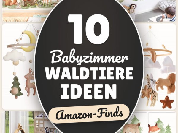 Babyzimmer Waldtiere Ideen: 10 Amazon-Finds, sofort gemütlich