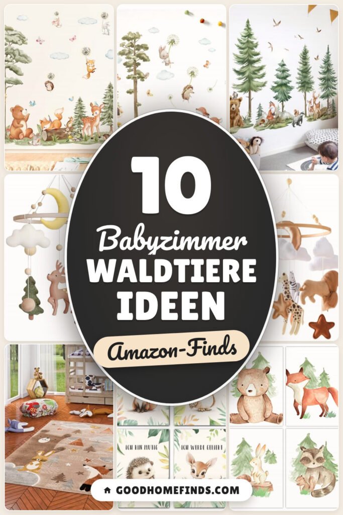 Babyzimmer Waldtiere Ideen: 10 Amazon-Finds, sofort gemütlich
