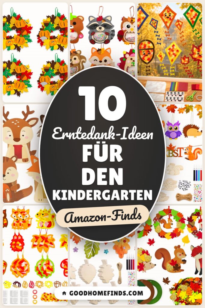 Erntedank-Ideen für den Kindergarten: 10 Amazon-Finds, sofort basteln
