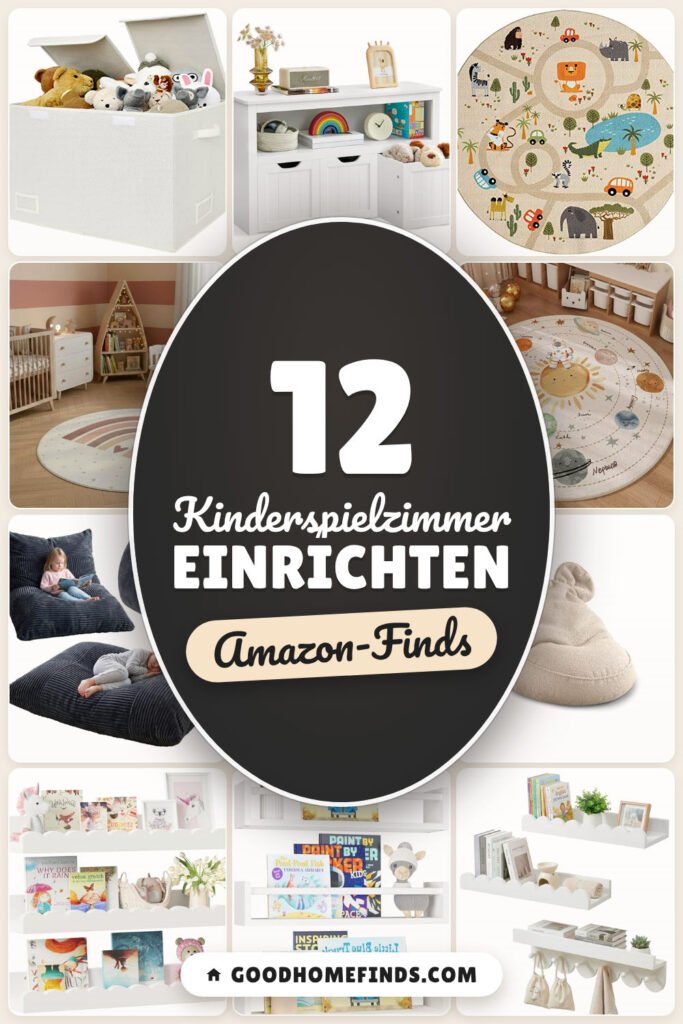 Kinderspielzimmer einrichten: 12 Amazon-Finds, ordentlich & gemütlich