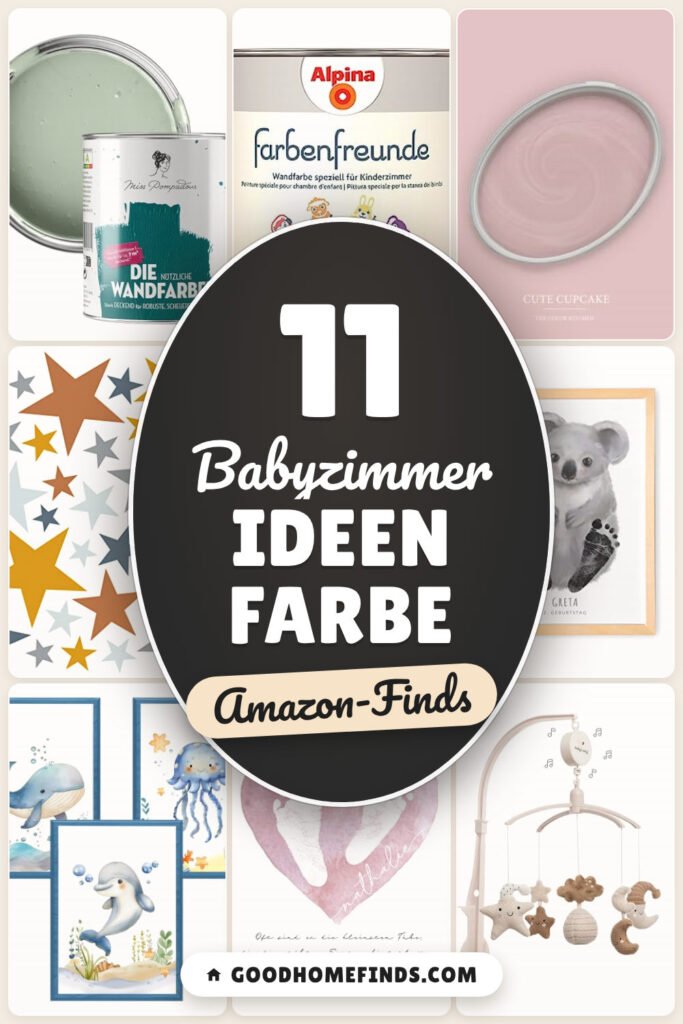 Babyzimmer Ideen Farbe: 11 Amazon-Finds, sanfte Töne kombinieren