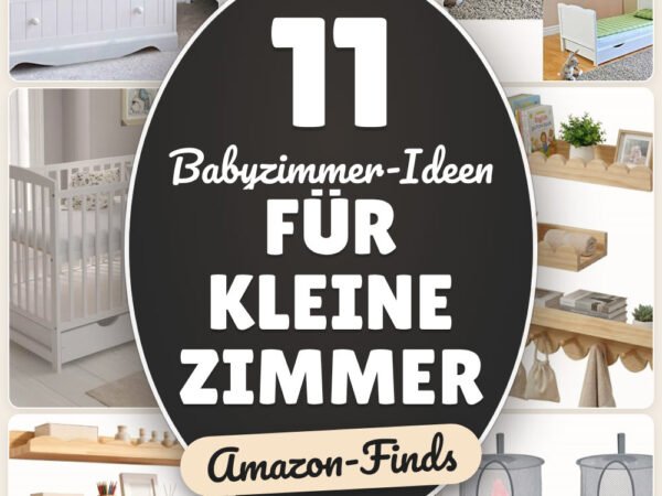 Babyzimmer-Ideen für kleine Zimmer: 11 Amazon-Finds, mehr Stauraum