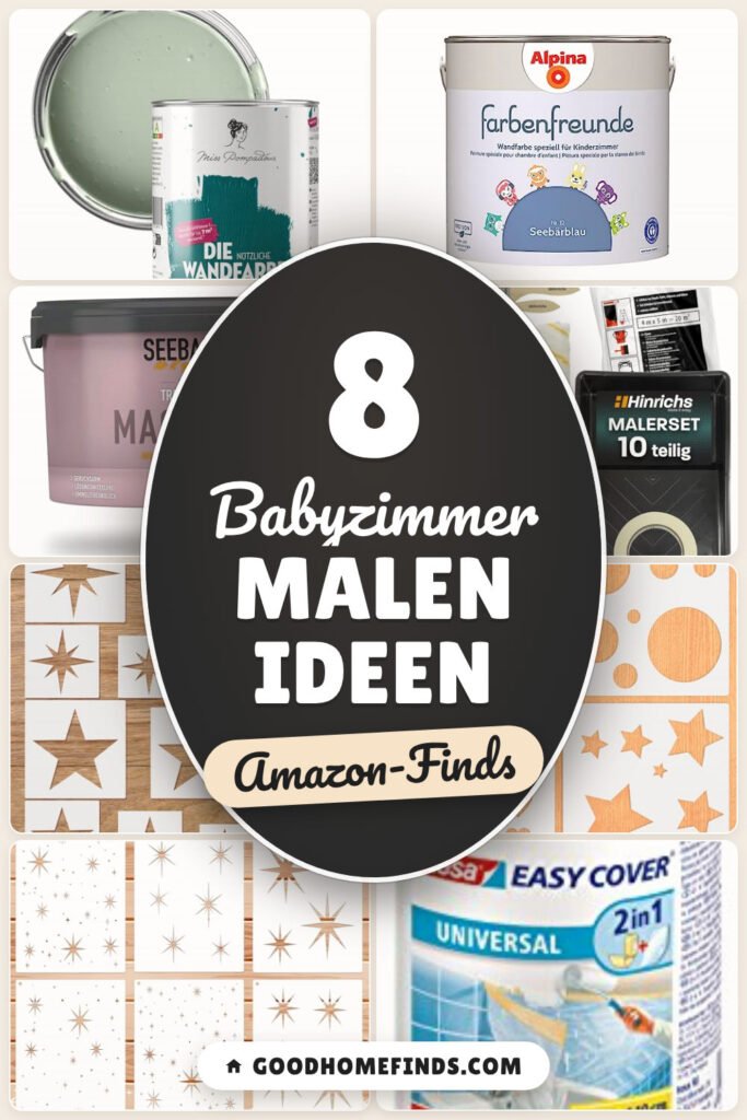 Babyzimmer malen Ideen: 8 Amazon-Finds, einfach streichen