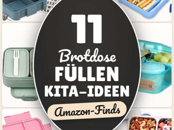 Brotdose füllen Kita-Ideen: 11 Amazon-Finds, schnell bunt gepackt