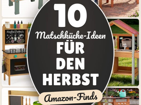 Matschküche-Ideen für den Herbst: 10 Amazon-Finds, wetterfest spielen