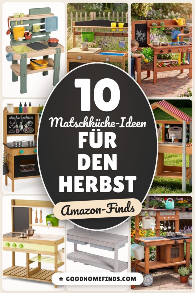 Matschküche-Ideen für den Herbst: 10 Amazon-Finds, wetterfest spielen