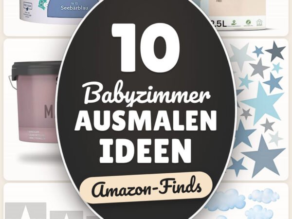 Babyzimmer ausmalen Ideen: 10 Amazon-Finds, sanfte Farben & Deko