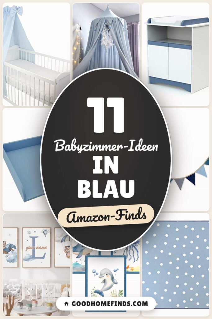 Babyzimmer-Ideen in Blau: 11 Amazon-Finds, schnell eingerichtet