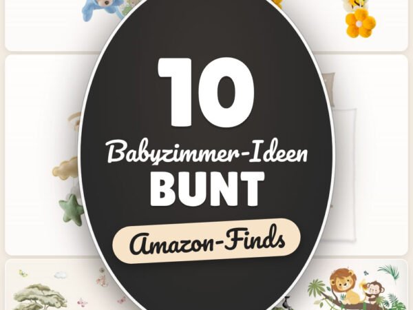 Babyzimmer-Ideen bunt: 10 Amazon-Finds, farbig und gemütlich