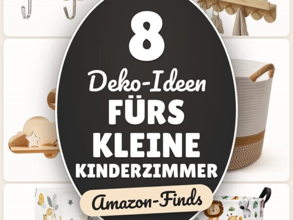 Deko-Ideen fürs kleine Kinderzimmer: 8 Amazon-Finds, mehr Stauraum