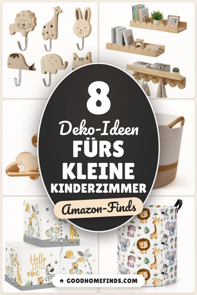 Deko-Ideen fürs kleine Kinderzimmer: 8 Amazon-Finds, mehr Stauraum