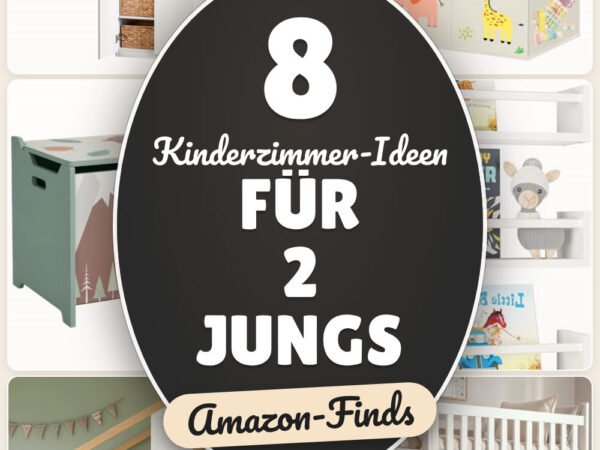 Kinderzimmer-Ideen für 2 Jungs: 8 Amazon-Finds, platzsparend