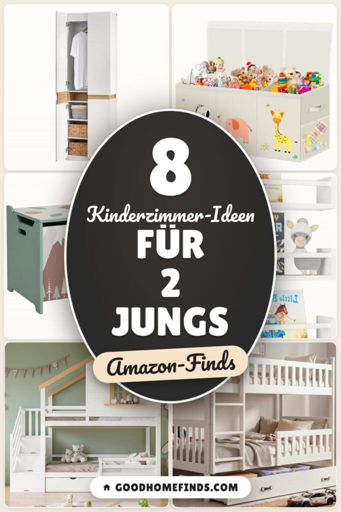 Kinderzimmer-Ideen für 2 Jungs: 8 Amazon-Finds, platzsparend