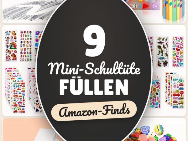Mini-Schultüte füllen: 9 Amazon-Finds, süße Kleinigkeiten