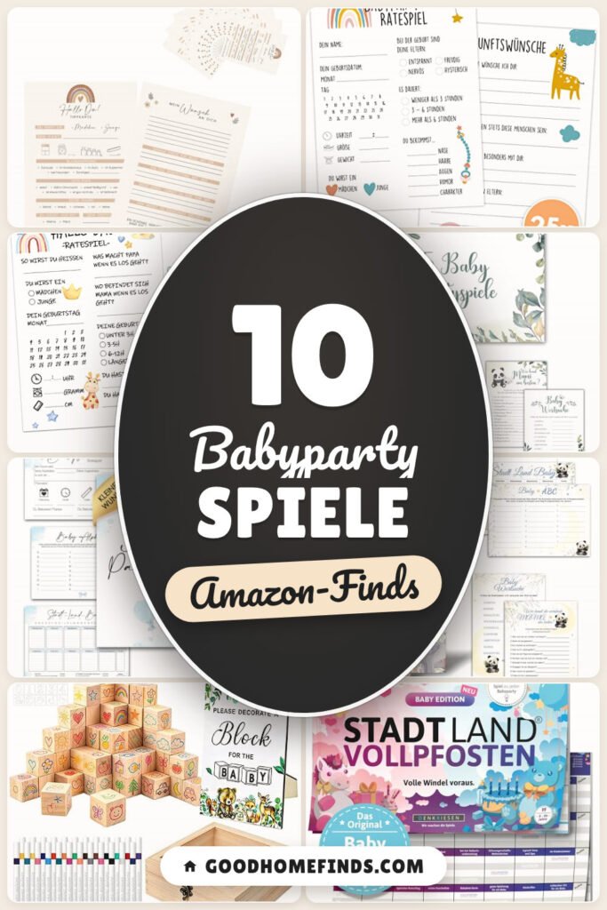 Babyparty Spiele: 10 Amazon-Finds, für sofort Spaß ohne Planen