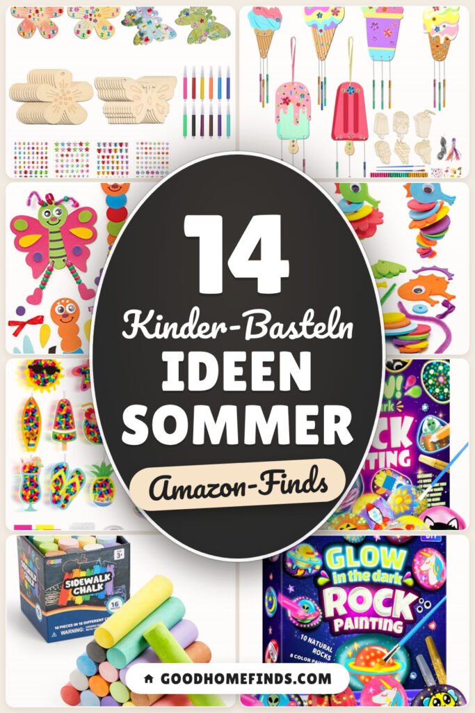 Kinder-Basteln Ideen Sommer: 14 Amazon-Finds, sofort loslegen