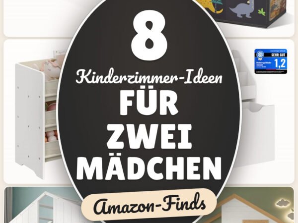Kinderzimmer-Ideen für zwei Mädchen: 8 Amazon-Finds, platzsparend