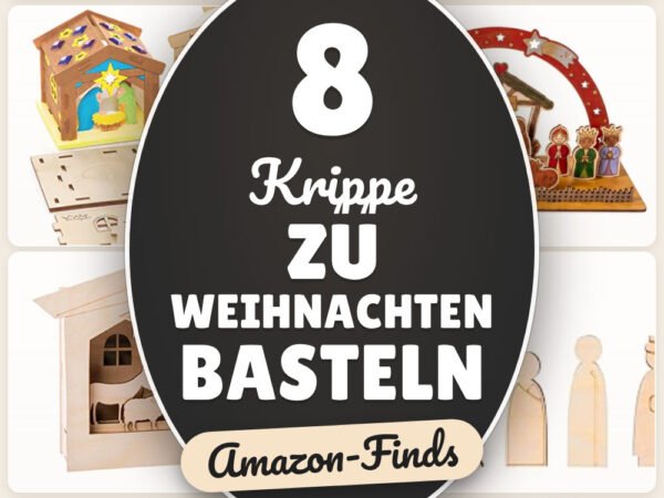 Krippe zu Weihnachten basteln: 8 Amazon-Finds, für die Schule