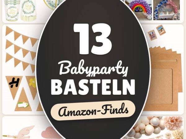 Babyparty basteln: 13 Amazon-Finds, alles für DIY-Deko