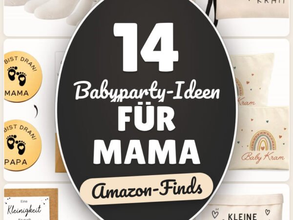 Babyparty-Ideen für Mama: 14 Amazon-Finds, entspannter feiern