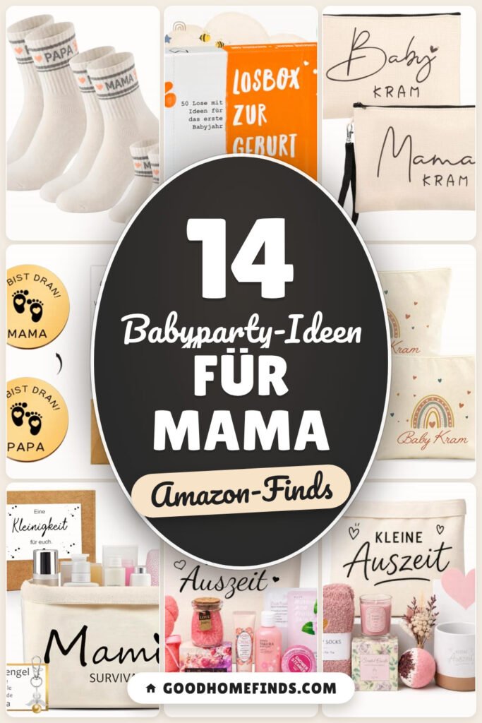 Babyparty-Ideen für Mama: 14 Amazon-Finds, entspannter feiern