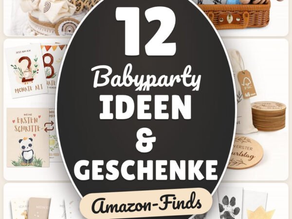 Babyparty Ideen & Geschenke: 12 Amazon-Finds, schnell besorgt