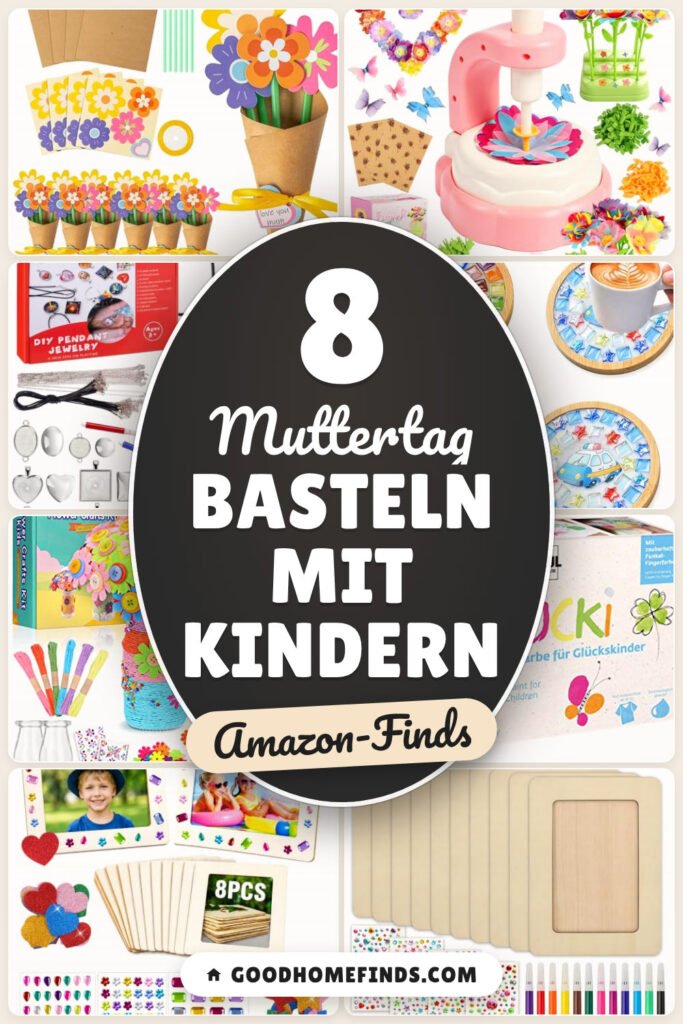 Muttertag basteln mit Kindern: 8 Amazon-Finds, schnell gemacht