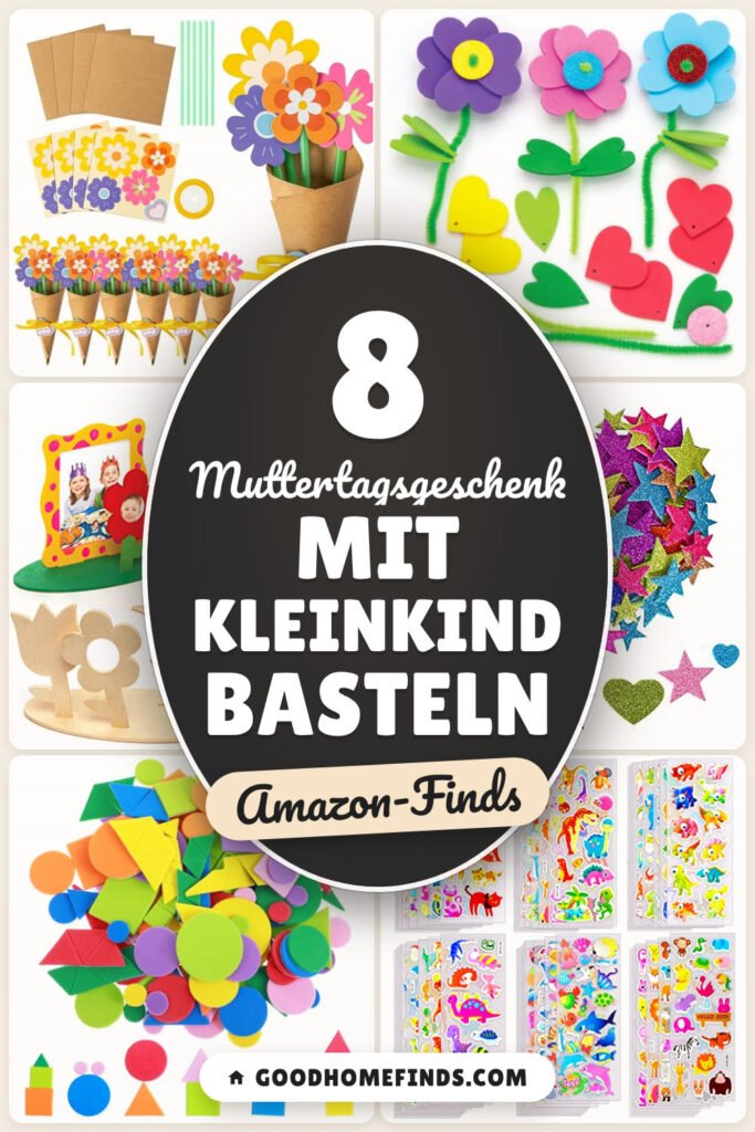 Muttertagsgeschenk mit Kleinkind basteln: 8 Amazon-Finds, ohne Chaos