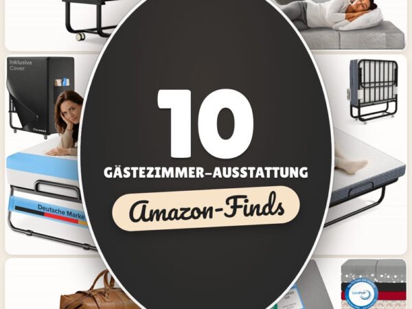 Gästezimmer-Ausstattung: 10 Amazon-Finds, sofort bezugsfertig