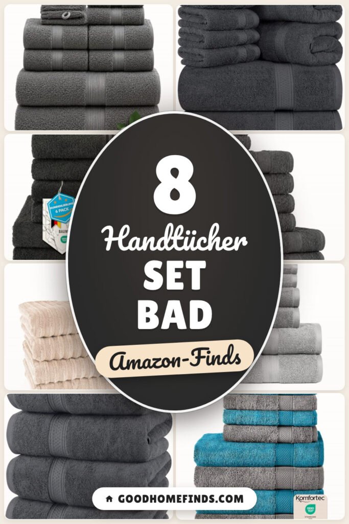 Handtücher Set Bad: 8 Amazon-Finds, weich & saugstark