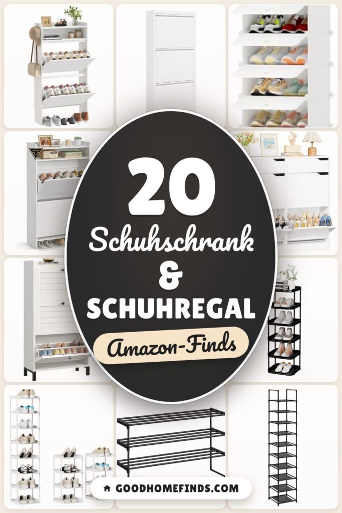 Schuhschrank & Schuhregal: 20 Amazon-Finds, Ordnung im Flur