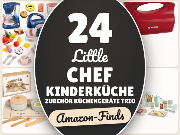 Little Chef Kinderküche Zubehör Küchengeräte Trio: 24 Amazon-Finds