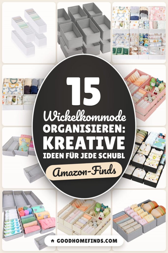 Wickelkommode organisieren: kreative Ideen für Jede Schubl: 15 Amazon-Finds