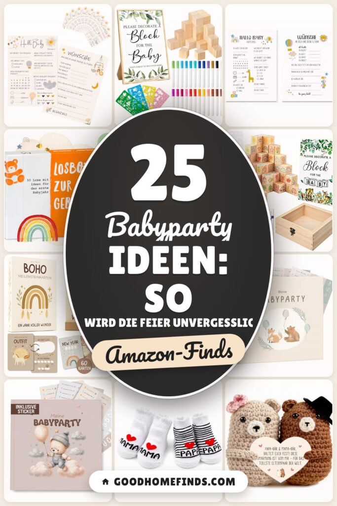 Babyparty Ideen: so Wird die Feier Unvergesslich: 25 Amazon-Finds