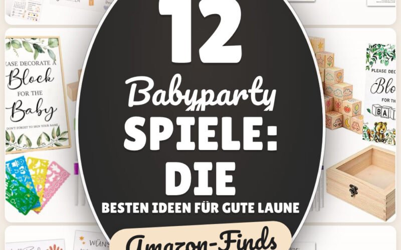 Babyparty Spiele: die besten Ideen für gute Laune: 12 Amazon-Finds