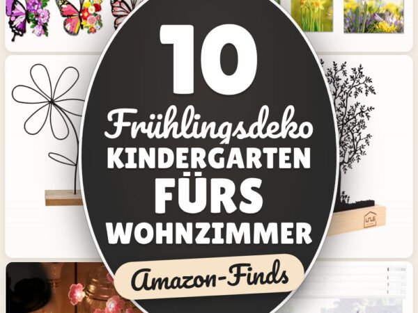 Frühlingsdeko Kindergarten fürs Wohnzimmer: 10 Amazon-Finds