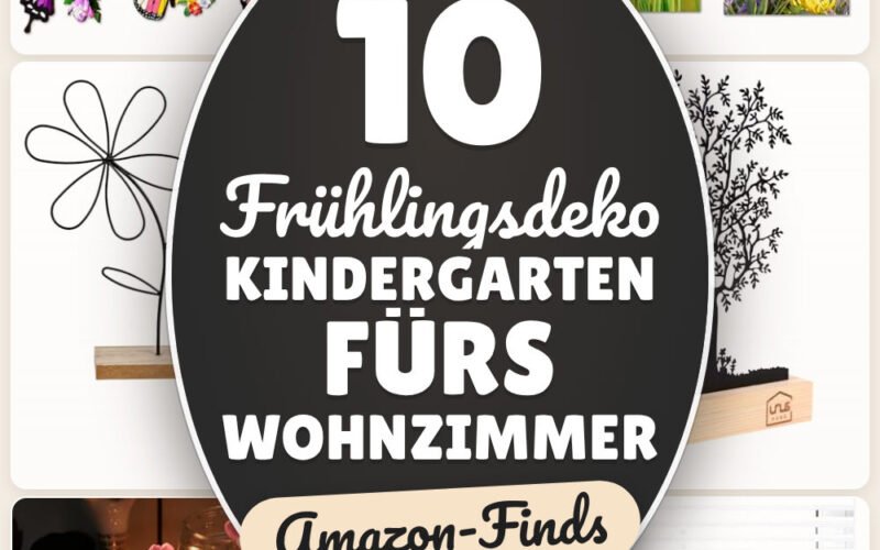 Frühlingsdeko Kindergarten fürs Wohnzimmer: 10 Amazon-Finds