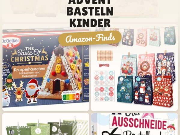 Ideen Advent basteln Kinder: 10 Amazon-Finds, die sich wirklich lohnen