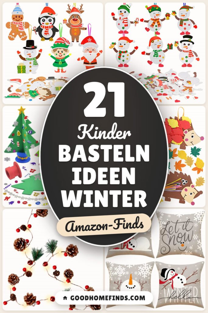 Kinder basteln Ideen Winter: 21 Amazon-Finds, die du lieben wirst