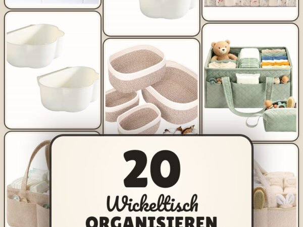 Wickeltisch organisieren Ideen: 20 Amazon-Finds, die jeden Cent wert sind